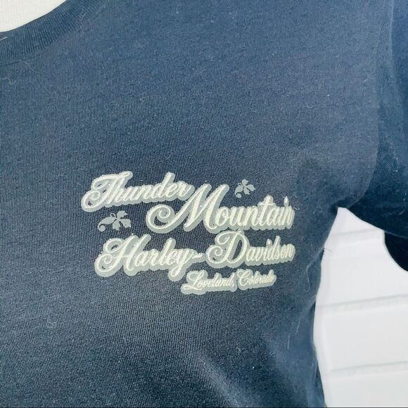 NWT Harley Davidson Black Thunder Mountain Tee - Large - Picture 4 of 15